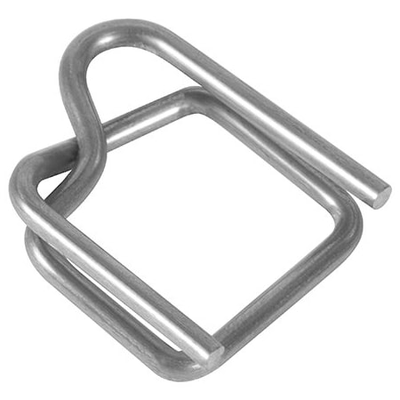 Bsc Preferred 1/2'' Wire Poly Strapping Buckles, 1000PK BUY00030221